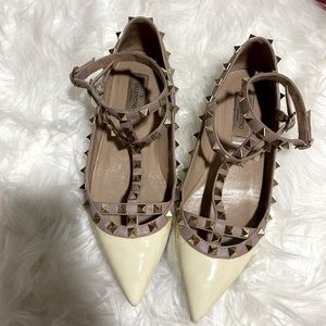 Valentino rockstud flats